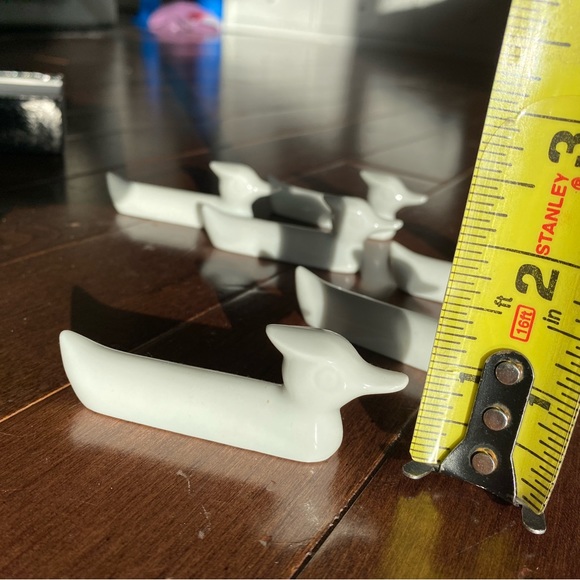 Set of 6 Duck Knife Rests Japan in box - Picture 3 of 8